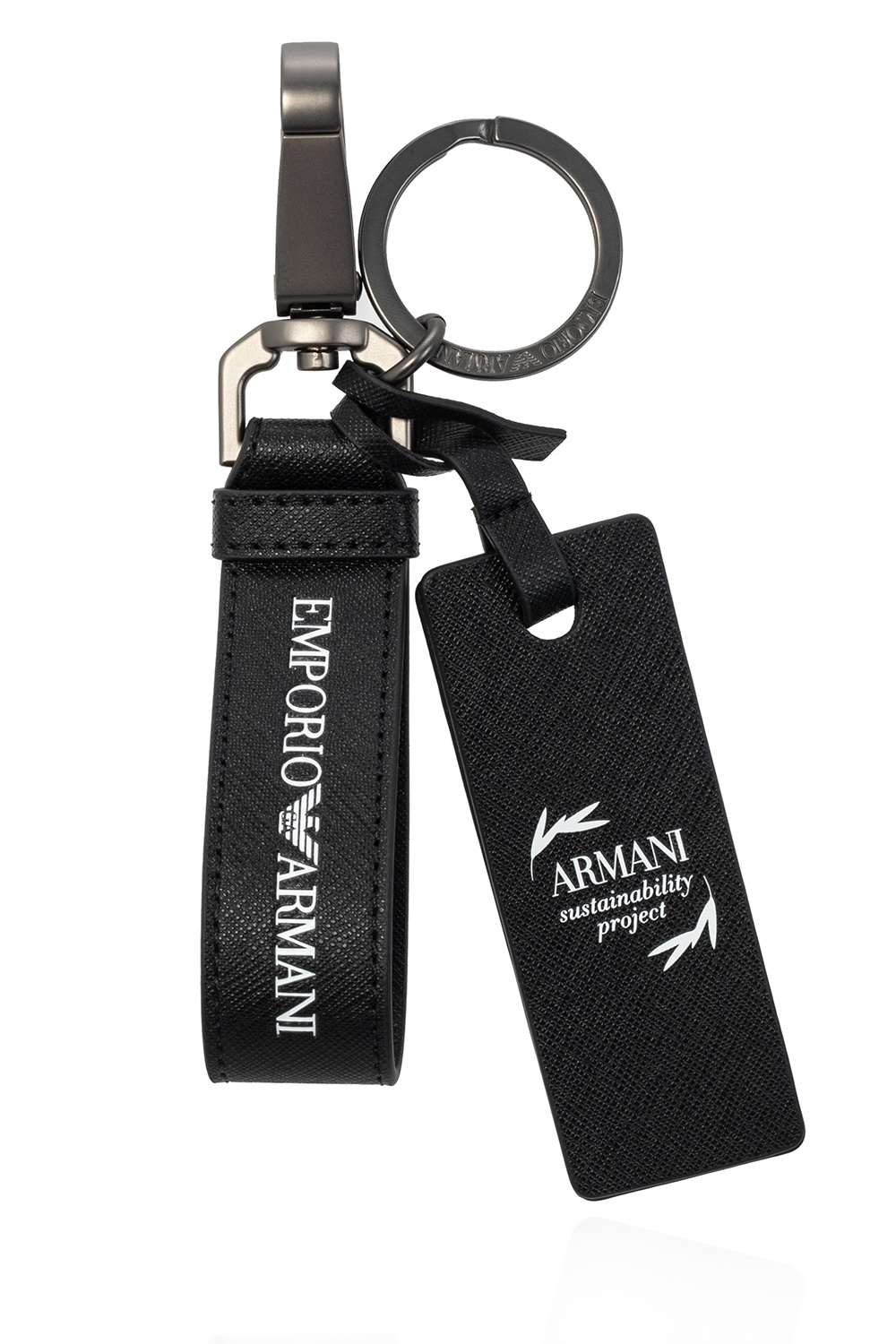 GenesinlifeShops Switzerland Keyring with logo Emporio Armani